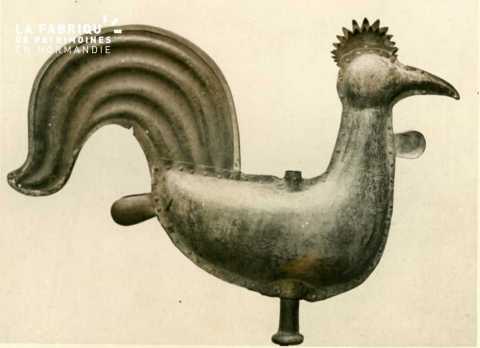 Coq du clocher de Saint Pierre, cliché Magron